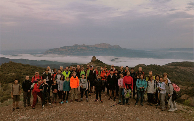 Jornada de acción de gracias en Montserrat